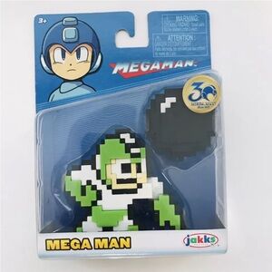 MEGA MAN HYPER BOMB 8-Bit 2.5" Figure JAKKS PACIFIC 30th Anniversary Megaman